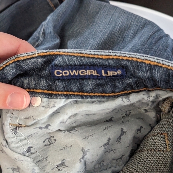 Cowgirl Up Boot Cut Jeans Sz 14/W33 - Picture 15 of 15